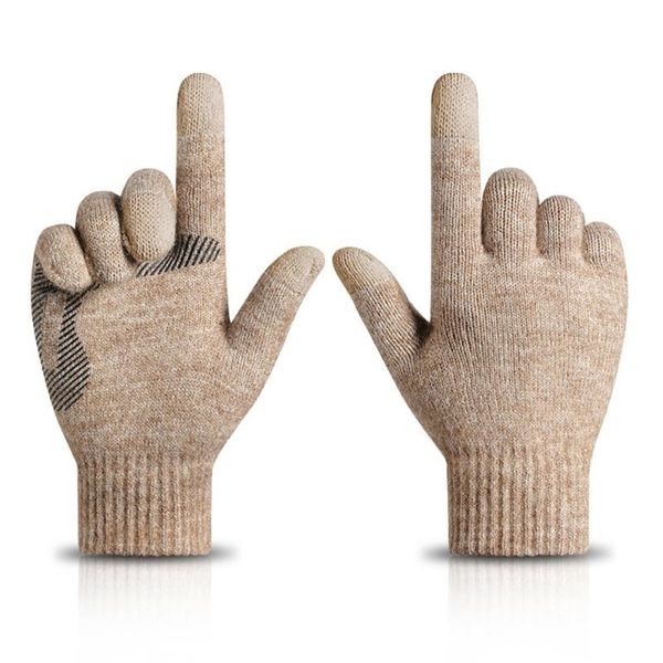 cycling gloves autumn winter men knitted touch screen male mitten thicken warm wool cashmere solid business, Black
cycling gloves autumn winter men knitted touch screen male mitten thicken warm wool cashmere solid business, Black