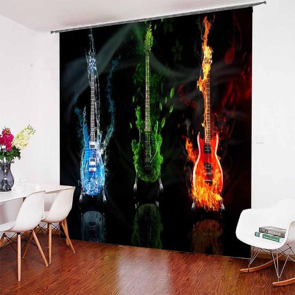 curtain & drapes guitar window curtains for bedroom living room print windows music style decor cortinas
curtain & drapes guitar window curtains for bedroom living room print windows music style decor cortinas