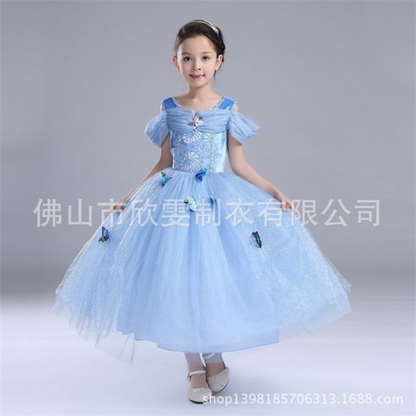 cinderella princess children's mesh shawl skirt ice and snow wonder summer performance dress, Red;yellow
cinderella princess children's mesh shawl skirt ice and snow wonder summer performance dress, Red;yellow