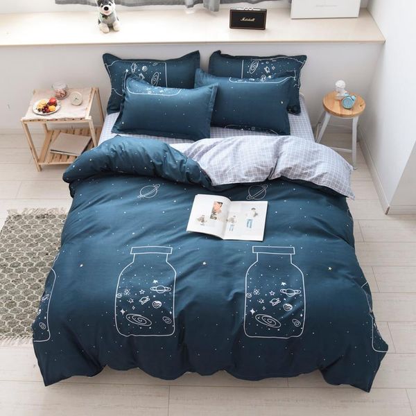 bedding sets wishing star cotton printed pillowcase quilt cover bed sheet size king four-piece set
bedding sets wishing star cotton printed pillowcase quilt cover bed sheet size king four-piece set