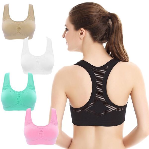 gym clothing professional sports athletic running bra for women fitness seamless padded vest cut out, White;black
gym clothing professional sports athletic running bra for women fitness seamless padded vest cut out, White;black
