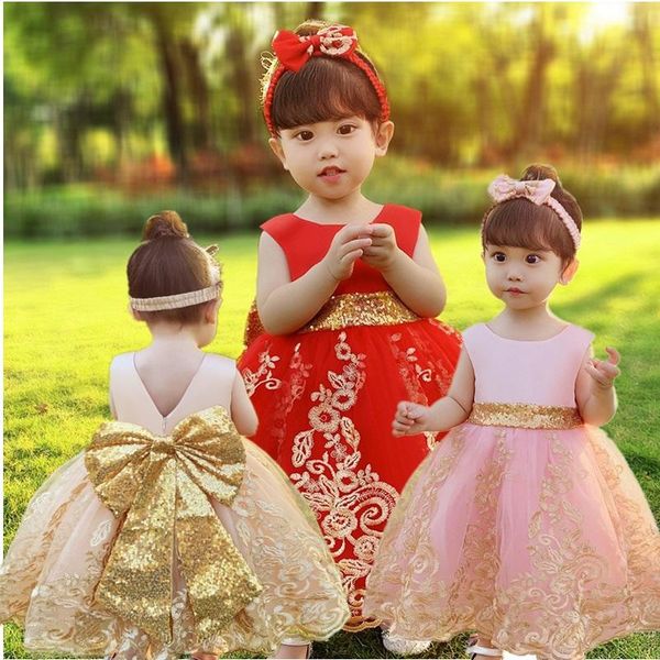 girl's dresses girl kids bow flower vintage embroidery dress ball gown clothing headband tutu princess for girls vestidos infantil, Red;yellow
girl's dresses girl kids bow flower vintage embroidery dress ball gown clothing headband tutu princess for girls vestidos infantil, Red;yellow