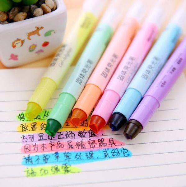 highlighters colorful learning markers solid jelly highlighter pen 6 pieces/lot cute korean stationery, Black;red
highlighters colorful learning markers solid jelly highlighter pen 6 pieces/lot cute korean stationery, Black;red