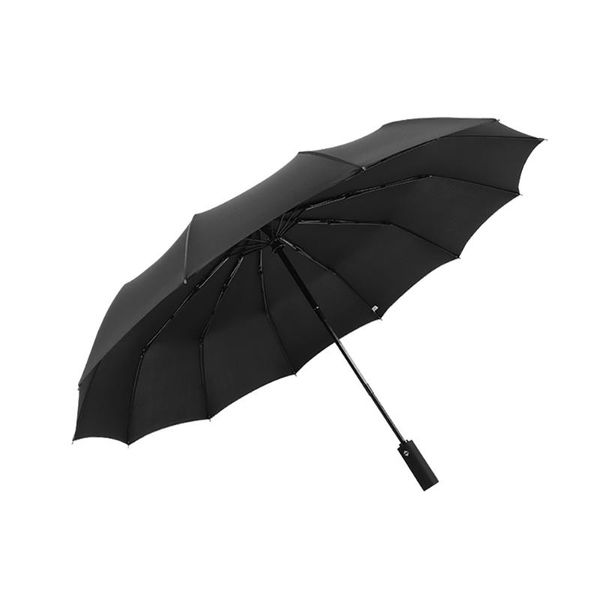 umbrellas men women black umbrella foldable automatic strong folding windproof 12 ribs 
umbrellas men women black umbrella foldable automatic strong folding windproof 12 ribs