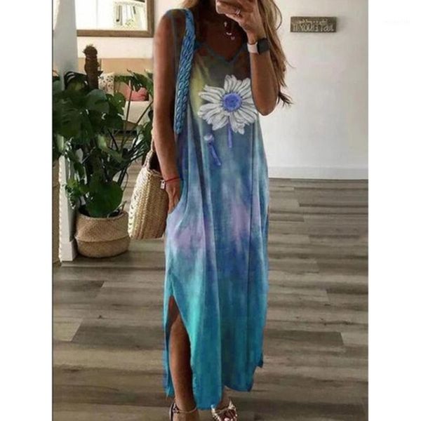 summer long dress plus size women's v-neck sleeveless dresses tie-dye printed casual comfortable loose sling, Black;gray
summer long dress plus size women's v-neck sleeveless dresses tie-dye printed casual comfortable loose sling, Black;gray