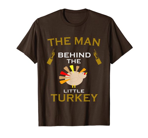 the man behind the little turkey tshirt - pregnancy cute tee t-shirt, White;black
the man behind the little turkey tshirt - pregnancy cute tee t-shirt, White;black