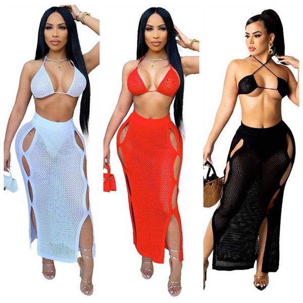 women's swimwear 2021 crochet 2pcs/set bikini beach cover up women summer ladies bathing suit two piece dress swimsuit, White;black
women's swimwear 2021 crochet 2pcs/set bikini beach cover up women summer ladies bathing suit two piece dress swimsuit, White;black