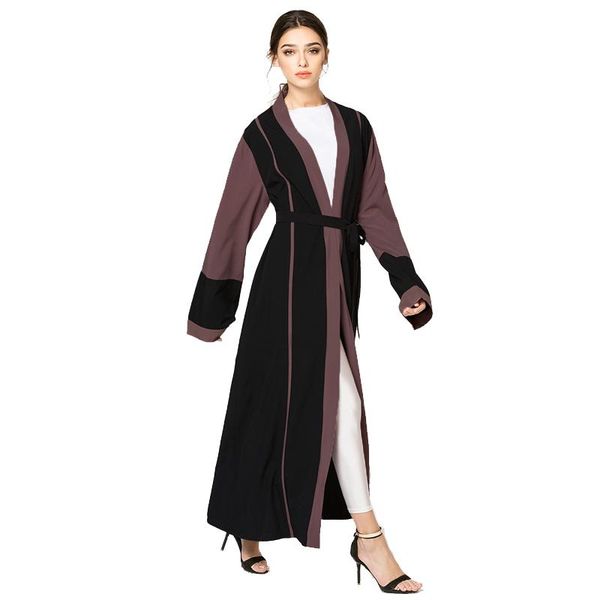 donsignet muslim dress fashion plus size stitching mulism abaya cardigan belt middle east eid duabi turkey robe 5xl ethnic clothing, Red
donsignet muslim dress fashion plus size stitching mulism abaya cardigan belt middle east eid duabi turkey robe 5xl ethnic clothing, Red