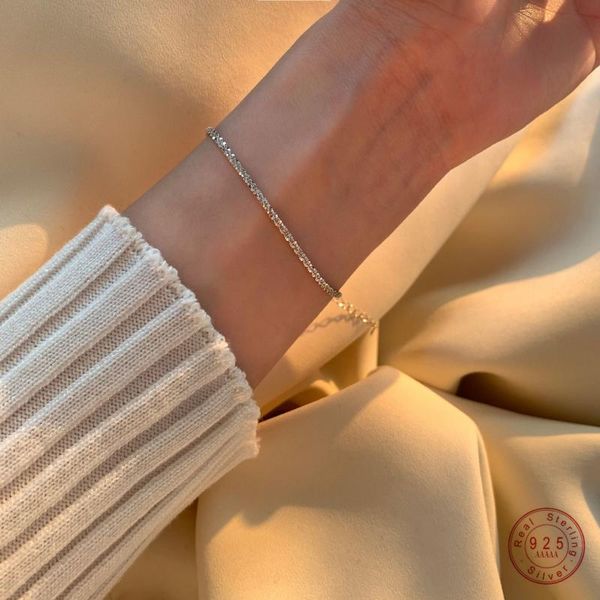link, chain s925 sterling silver french sparkling galaxy bracelet women crystal light luxury temperament girlfriends party jewelry gift, Black
link, chain s925 sterling silver french sparkling galaxy bracelet women crystal light luxury temperament girlfriends party jewelry gift, Black