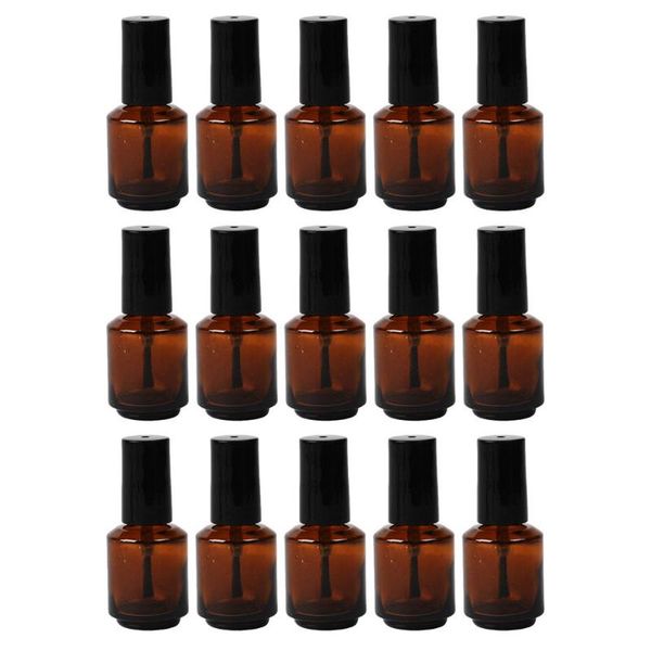 storage bottles & jars 15pcs 7ml empty diy nail polish cylindrical glass vials with brush cap
storage bottles & jars 15pcs 7ml empty diy nail polish cylindrical glass vials with brush cap