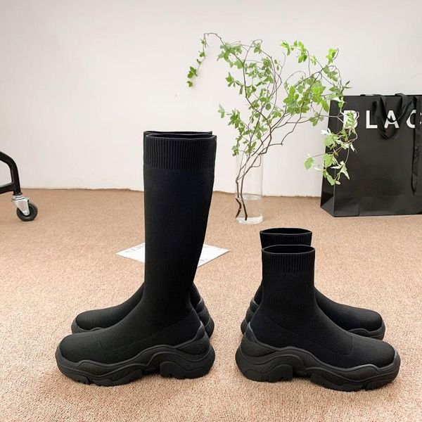 boots 2021winter women black sock elastic stretch fabric long botas platform rubber bottom winter knee high botines lady sneaker
boots 2021winter women black sock elastic stretch fabric long botas platform rubber bottom winter knee high botines lady sneaker