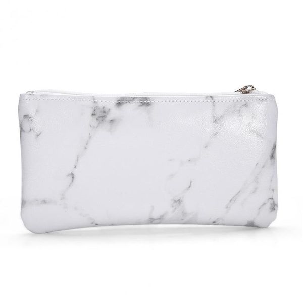 leather marble cosmetic bag toiletry pencil case coin organize zipper multi-function travel make up bags & cases 
leather marble cosmetic bag toiletry pencil case coin organize zipper multi-function travel make up bags & cases