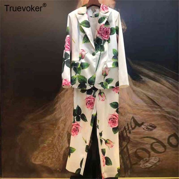 truevoker runway fashion sets suit's high end full sleeve gorgeous crystal rose floral print blazer + pant suit for party 210602, White
truevoker runway fashion sets suit's high end full sleeve gorgeous crystal rose floral print blazer + pant suit for party 210602, White