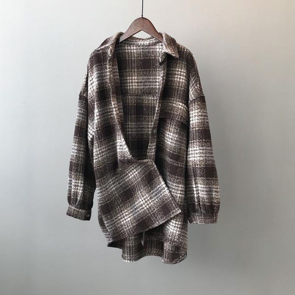 plaid blouse long thickening in cloth coat of fund 2021 autumn winters is female restoring ancient ways 9010 women's blouses & shirts, White
plaid blouse long thickening in cloth coat of fund 2021 autumn winters is female restoring ancient ways 9010 women's blouses & shirts, White