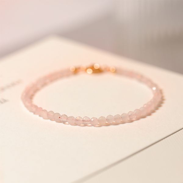 3mm ultra-fine powder crystal charm bracelets female models recruit peach blossom transfer beads natural girl heart bracelet ins retro style, Golden;silver
3mm ultra-fine powder crystal charm bracelets female models recruit peach blossom transfer beads natural girl heart bracelet ins retro style, Golden;silver
