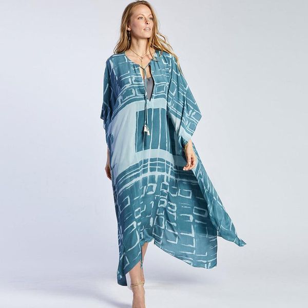 women's swimwear 2021 plus size bikini cover-ups bats sleeve kaftan robe loose summer beach dress women wear swim suit cover up, White;black
women's swimwear 2021 plus size bikini cover-ups bats sleeve kaftan robe loose summer beach dress women wear swim suit cover up, White;black