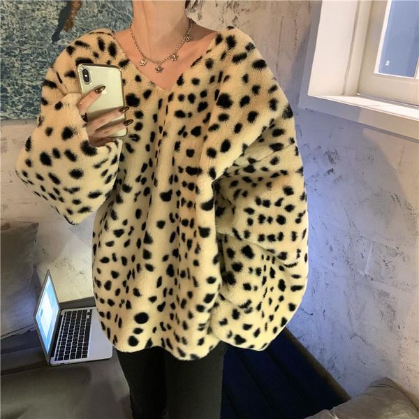women's hoodies & sweatshirts oversize leopard print long sweatshirt autumn korean style loose and lazystyle long-sleeved coat, Black
women's hoodies & sweatshirts oversize leopard print long sweatshirt autumn korean style loose and lazystyle long-sleeved coat, Black