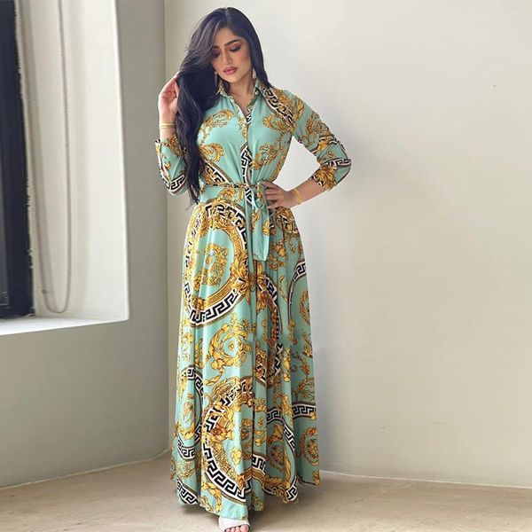 ethnic clothing autumn winter lapel fashion long sleeve printing shirt casual dresses, Red
ethnic clothing autumn winter lapel fashion long sleeve printing shirt casual dresses, Red