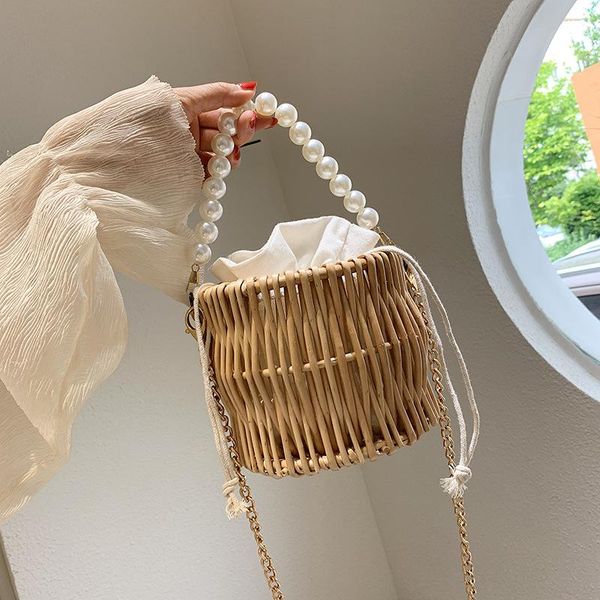 evening bags fashion beading rattan buckets for women pearls handle handbags wicker woven shoulder crossbody summer beach straw bag
evening bags fashion beading rattan buckets for women pearls handle handbags wicker woven shoulder crossbody summer beach straw bag