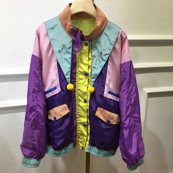 women's jackets hwlzltzht windbreakers spring autumn patchwork coats japanese harajuku kawaii fashionable clothing, Black;brown
women's jackets hwlzltzht windbreakers spring autumn patchwork coats japanese harajuku kawaii fashionable clothing, Black;brown