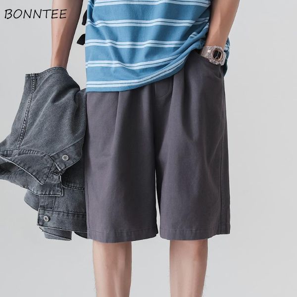 men's shorts casual men japan style solid simple design streetwear males short trousers elastic waist high street summer knee length, White;black
men's shorts casual men japan style solid simple design streetwear males short trousers elastic waist high street summer knee length, White;black