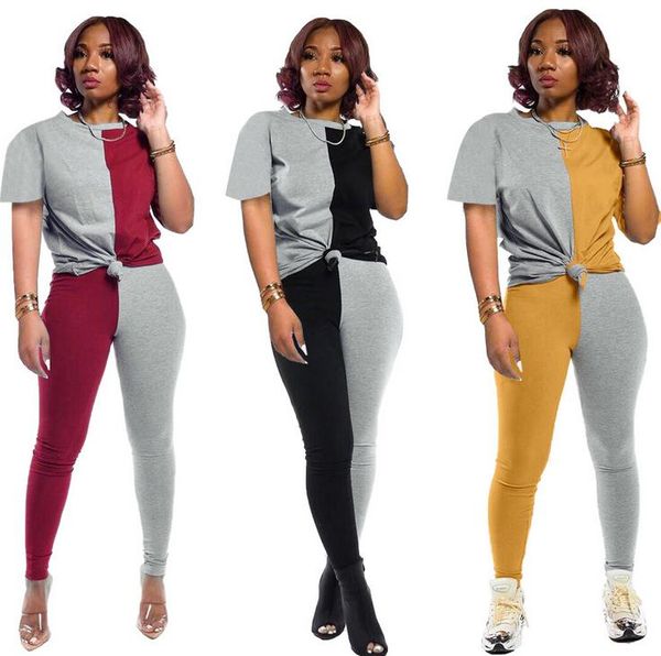 women's tracksuits 2021 women sets summer fitness patchwork slim pants suit two pieces set nightclub outfits 2 street, Gray
women's tracksuits 2021 women sets summer fitness patchwork slim pants suit two pieces set nightclub outfits 2 street, Gray