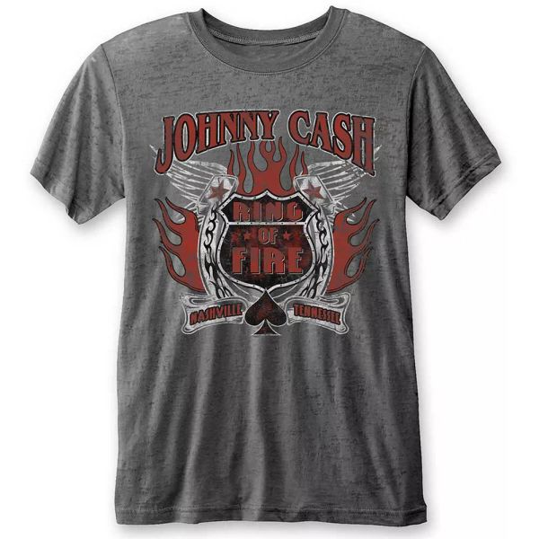 grey johnny cash ring of fire official t-shirt men unisex, White;black
grey johnny cash ring of fire official t-shirt men unisex, White;black