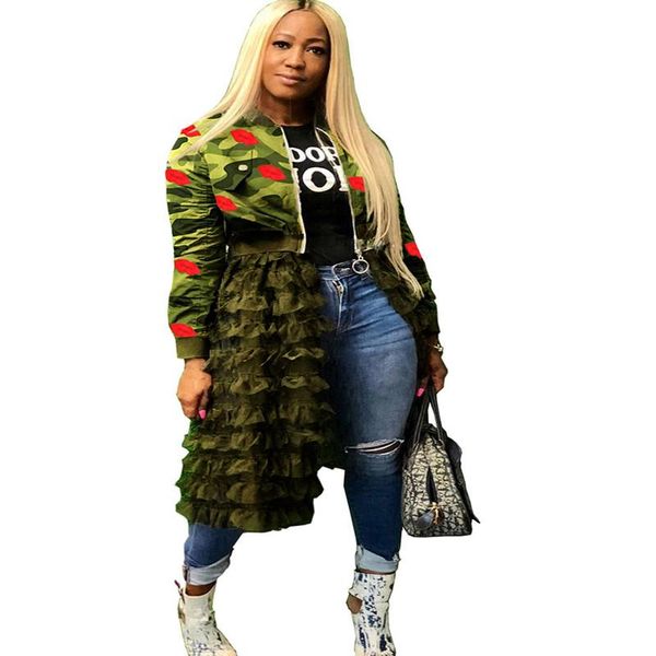 women's jackets european skirt style design leopard print coats cascading ruffles women jacket autumn winter long sleeve femme, Black;brown
women's jackets european skirt style design leopard print coats cascading ruffles women jacket autumn winter long sleeve femme, Black;brown