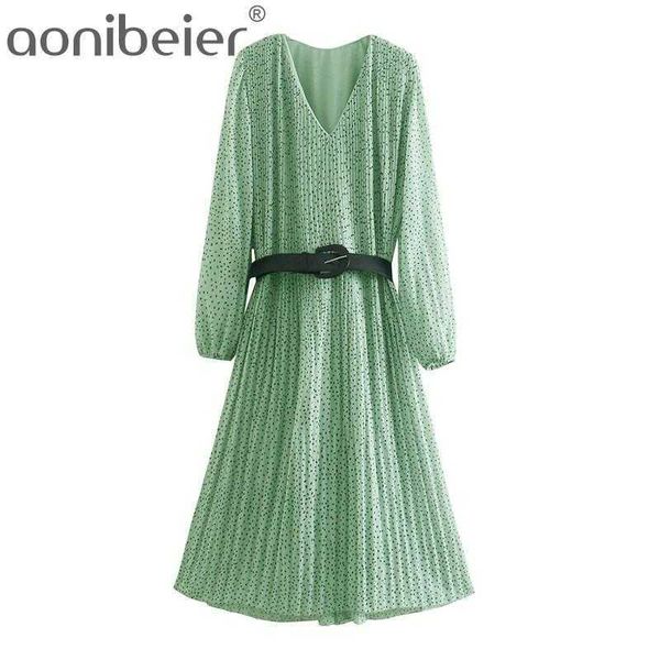 pleated dress dot print women v-neck long sleeve casual midi es fresh green swing chiffon with belt female 210604, Black;gray
pleated dress dot print women v-neck long sleeve casual midi es fresh green swing chiffon with belt female 210604, Black;gray