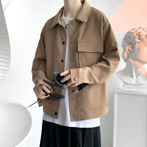 men's jackets autumn winter solid color suit jacket korean casual fashion loose streetwear bomber s-2xl, Black;brown
men's jackets autumn winter solid color suit jacket korean casual fashion loose streetwear bomber s-2xl, Black;brown