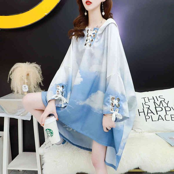 women's hoodies & sweatshirts spring summer women oversize loose tie dye hooded pullovers plus size long sleeve female hoodies 89jl, Black
women's hoodies & sweatshirts spring summer women oversize loose tie dye hooded pullovers plus size long sleeve female hoodies 89jl, Black