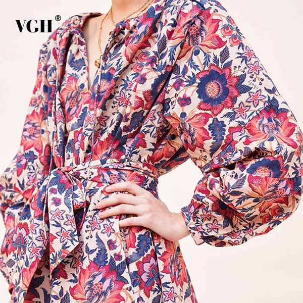 vgh floral print dress for women o neck lantern long sleeve high waist slim lace up bowknot vintage a line dresses female spring 210421, Black;gray
vgh floral print dress for women o neck lantern long sleeve high waist slim lace up bowknot vintage a line dresses female spring 210421, Black;gray