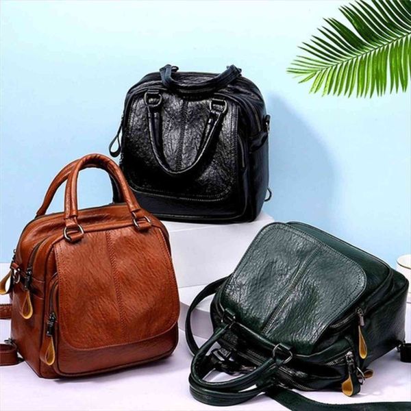 multifunctional women backpack female leather small mochila feminina school backpacks for teenage girls bag sac a dos
multifunctional women backpack female leather small mochila feminina school backpacks for teenage girls bag sac a dos