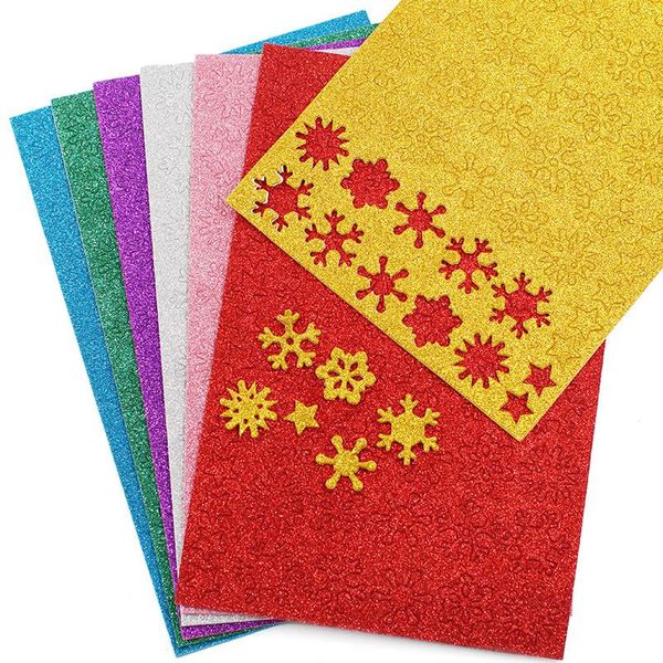 other arts and crafts 1pcs snowflake star sequined flash sponge paper scrapbook decoration material rubber powder diy gold collage
other arts and crafts 1pcs snowflake star sequined flash sponge paper scrapbook decoration material rubber powder diy gold collage