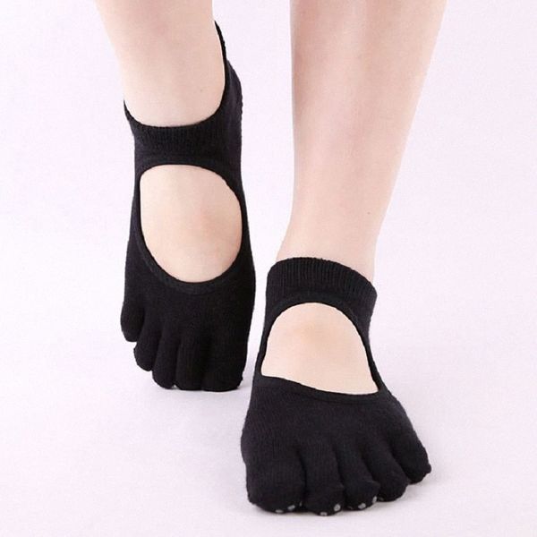 female toe socks cotton floor breathable swear profession nonslip dance sports thin section backless nonslip granules socks g6f0, Black
female toe socks cotton floor breathable swear profession nonslip dance sports thin section backless nonslip granules socks g6f0, Black