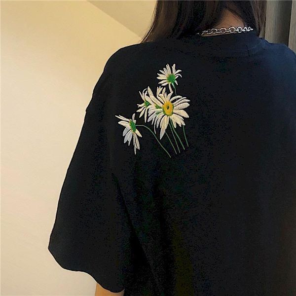 women's t-shirt embroidery graphic tee woman floral printed korean tshirt harajuku t-shirts summer short sleeve tshirts o-neck t shirt, White
women's t-shirt embroidery graphic tee woman floral printed korean tshirt harajuku t-shirts summer short sleeve tshirts o-neck t shirt, White