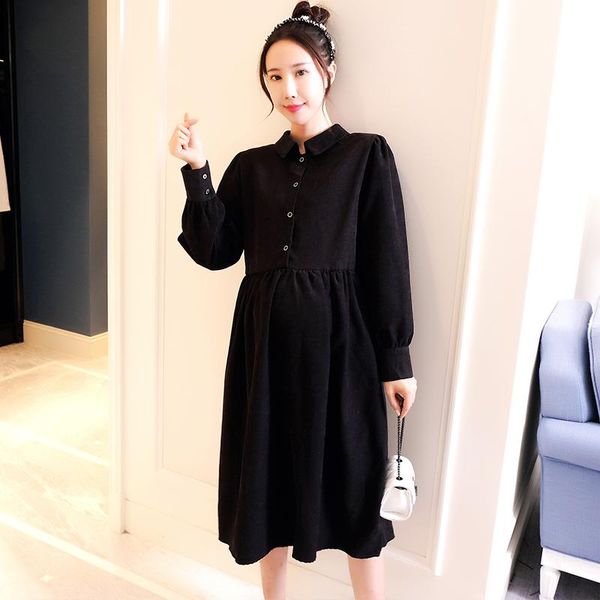 maternity dresses 9082# dress spring autumn cotton long sleeve loose a line for pregnant women mom, White
maternity dresses 9082# dress spring autumn cotton long sleeve loose a line for pregnant women mom, White