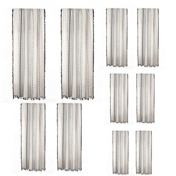 curtain & drapes 2-panel boho style black striped window curtains with tassel cotton linen for bedroom rod pocket top
curtain & drapes 2-panel boho style black striped window curtains with tassel cotton linen for bedroom rod pocket top