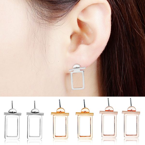 geometric rectangle hollowed out curved surface earring combination set earrings, Golden
geometric rectangle hollowed out curved surface earring combination set earrings, Golden