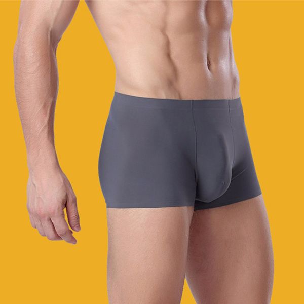 men's underwear one-piece boxer shorts fashion breathable u convex ice silk men's underwear, Black;white
men's underwear one-piece boxer shorts fashion breathable u convex ice silk men's underwear, Black;white