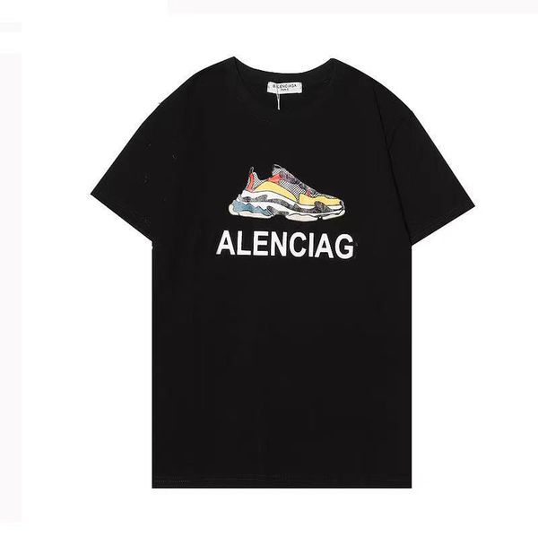 2021 summer short-sleeved t-shirt men's trendy brand fashion old shoes pattern casual loose short three-color, White;black
2021 summer short-sleeved t-shirt men's trendy brand fashion old shoes pattern casual loose short three-color, White;black
