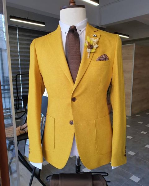 men's suits & blazers (jacket+pants) fashion menswear yellow slim fit notch lapel tuxedo wedding man suit 2 piece formal blazer custom, White;black
men's suits & blazers (jacket+pants) fashion menswear yellow slim fit notch lapel tuxedo wedding man suit 2 piece formal blazer custom, White;black