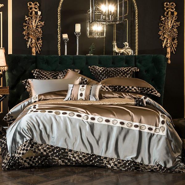 bedding sets 4/6pcs high-density jacquard egyptian cotton set silky king size embroidery pillowcases sheet bedspread duvet cover
bedding sets 4/6pcs high-density jacquard egyptian cotton set silky king size embroidery pillowcases sheet bedspread duvet cover