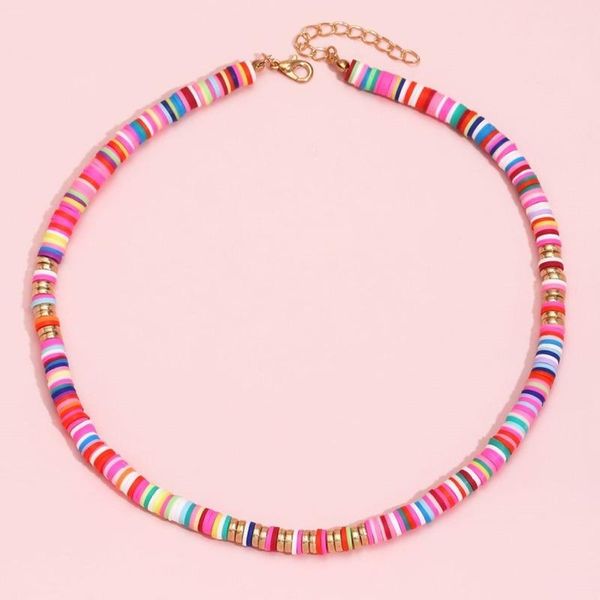 chains bohemian colorful clay necklace for women gold silver color chunky thick lock choker chain necklaces statement party jewelry
chains bohemian colorful clay necklace for women gold silver color chunky thick lock choker chain necklaces statement party jewelry
