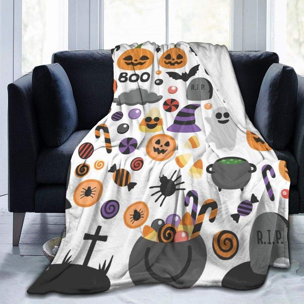 Halloween Pumpkin Fleece Throw Blanket Super Soft Flannel Decorative Warm Cozy Blanket for Bed Couch Sofa
Halloween Pumpkin Fleece Throw Blanket Super Soft Flannel Decorative Warm Cozy Blanket for Bed Couch Sofa