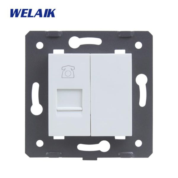 smart home control welaik eu-standard telephone-socket diy-parts-wall-telephone-socket parts-without glass-panel a8tpw/b
smart home control welaik eu-standard telephone-socket diy-parts-wall-telephone-socket parts-without glass-panel a8tpw/b