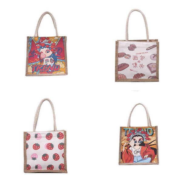 nxy shopping bags bolso de mano arpillera con estampado diseo vintage para mujer bolsa pequea a reutilizable yute dibujos 0209
nxy shopping bags bolso de mano arpillera con estampado diseo vintage para mujer bolsa pequea a reutilizable yute dibujos 0209