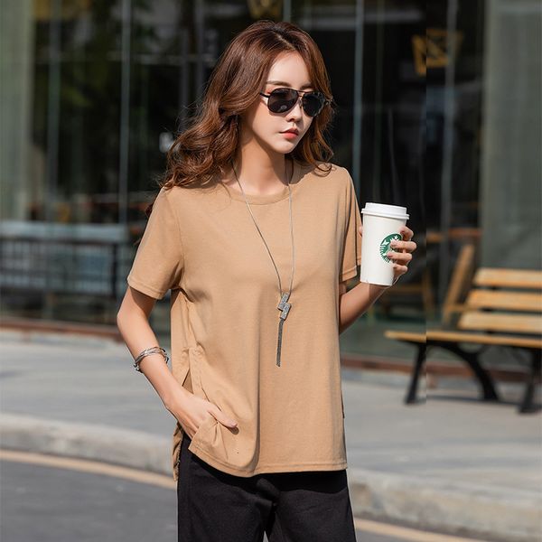 tee 2021 classic summer -selling short-sleeved casual women's breathable t-shirt, White
tee 2021 classic summer -selling short-sleeved casual women's breathable t-shirt, White