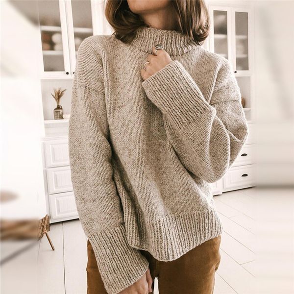 women's sweaters western style female sweater half trunkeck casual solid color released office fashion lady clothes trend 3m6i, White;black
women's sweaters western style female sweater half trunkeck casual solid color released office fashion lady clothes trend 3m6i, White;black