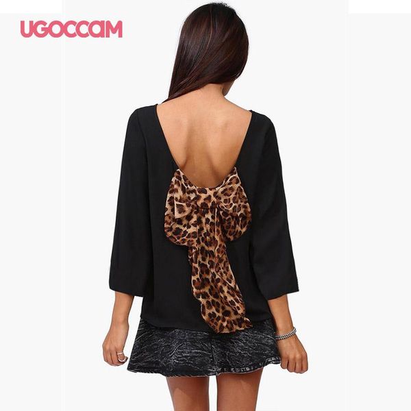 back leopard bow woman t shirt backless flare sleeve sweet patchwork casual oversized tee shirts summer women's t-shirt, White
back leopard bow woman t shirt backless flare sleeve sweet patchwork casual oversized tee shirts summer women's t-shirt, White